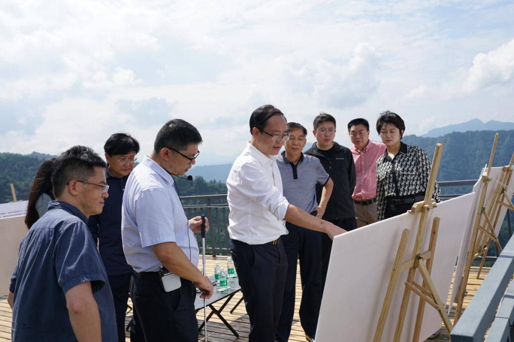 省hndrkj.com集团外部董事调研峨眉山太阳谷文旅康养项目